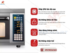 Lò nướng Ukoeo sàn đá điện tử phun sương 2 khay G12