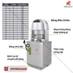 Máy Chia Bột 36 Phần Mixer ZB-D36
