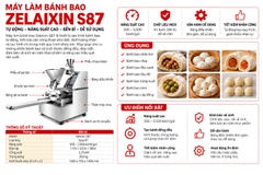Máy đóng gói bánh bao Zelaixin S87