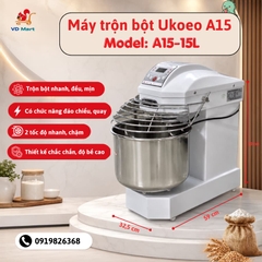 Máy nhồi bột Ukoeo A15