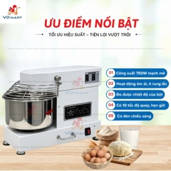 Máy Trộn Bột Hengyu 7l WHSP7 Điện Tử, Nhiều Tốc Độ