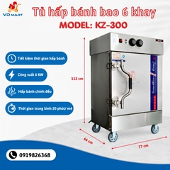 Tủ hấp bánh bao 6 khay chính hãng giá rẻ