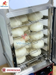 Tủ trưng bày giữ nóng bánh bao mini 5 tầng chính hãng giá rẻ