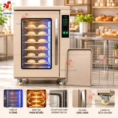 Tủ Ủ Bột 6 Tầng Ukoeo F110s