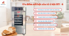 Tủ Ủ Bột 6 Khay YH-6