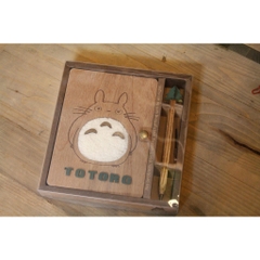 SỔ TOTORO BÌA GỖ (LOẠI 2)