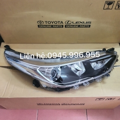 Đèn pha vế phải Vios 2019 ( có bi ) 81130-0DF70