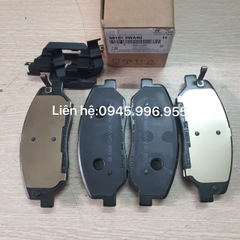 Má phanh trước Hyundai Santafe 2015-2018 581012WA40