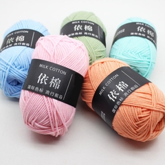 Len Milk cotton mác đen 50gram