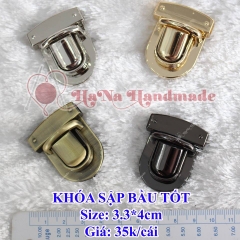 Khóa sập bầu tốt lớn (35k/cái)