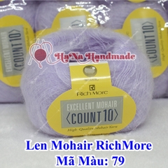 Len Mohair Richmore trơn 190k/ cuộn 20gam ~ 200 mét