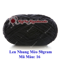 Len nhung mèo 3.5mm cuộn 50gram