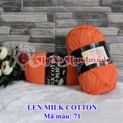 Len Milk Cotton Loại 1 (màu 51-103)