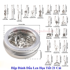 Hộp đánh dấu len họa tiết 21 mẫu