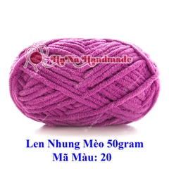 Len nhung mèo 3.5mm cuộn 50gram