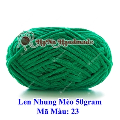 Len nhung mèo 3.5mm cuộn 50gram