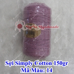 Sợi simply cotton 30k/cuộn/150gram
