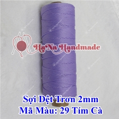 Sợi dệt trơn màu