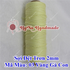 Sợi dệt trơn màu