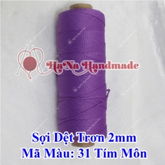 Sợi dệt trơn màu