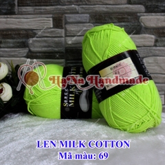 Len Milk Cotton Loại 1 (màu 51-103)