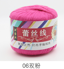 Len cotton 100% (chỉ cotton móc áo )