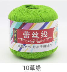 Len cotton 100% (chỉ cotton móc áo )