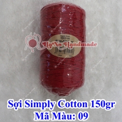 Sợi simply cotton 30k/cuộn/150gram