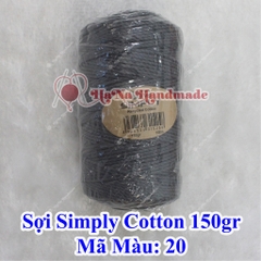 Sợi simply cotton 30k/cuộn/150gram