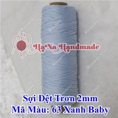 Sợi dệt trơn màu