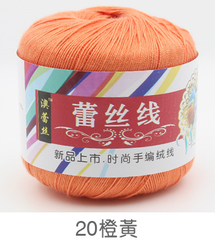 Len cotton 100% (chỉ cotton móc áo )