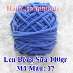 Len Bông Sữa / Len nhung đũa 90-95g (25k/cuộn)