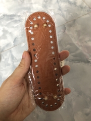 Tấm đế da pu đục lỗ 5x18cm (30k/tấm)
