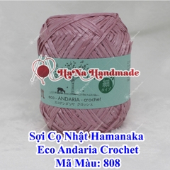 Sợi Cọ Nhật Hamanaka Eco Andaria Crochet