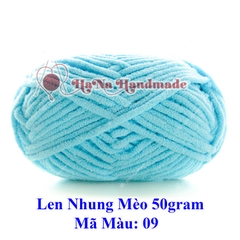 Len nhung mèo 3.5mm cuộn 50gram