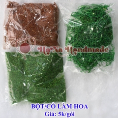 Cỏ và bột trang trí hoa túi 20gam