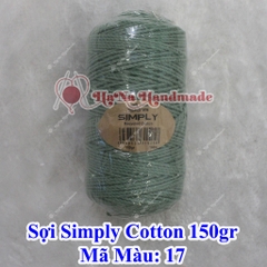 Sợi simply cotton 30k/cuộn/150gram