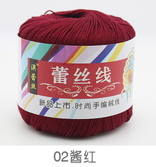 Len cotton 100% (chỉ cotton móc áo )