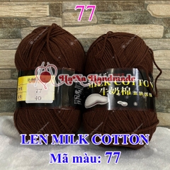 Len Milk Cotton Loại 1 (màu 51-103)