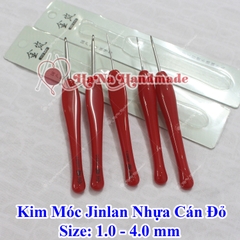 Kim móc Jinlan cán nhựa đỏ