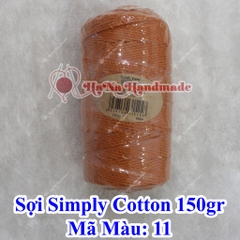 Sợi simply cotton 30k/cuộn/150gram