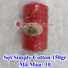Sợi simply cotton 30k/cuộn/150gram
