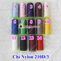 Chỉ nylon 210D/3