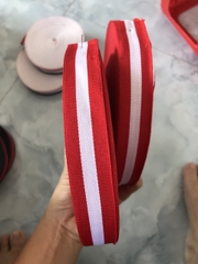 Dây đai sọc bản 2.5cm mỏng