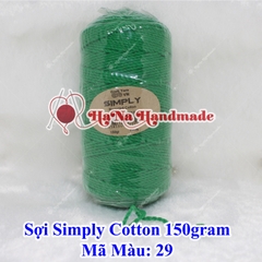 Sợi simply cotton 30k/cuộn/150gram