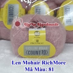 Len Mohair Richmore trơn 190k/ cuộn 20gam ~ 200 mét