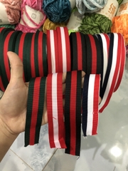 Dây đai sọc bản 2.5cm mỏng