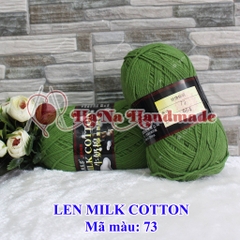 Len Milk Cotton Loại 1 (màu 51-103)