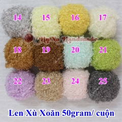 Len xù xoăn 50gram/ cuộn