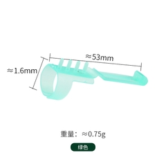 Nhẫn nhựa kéo sợi giao màu ngẫu nhiên